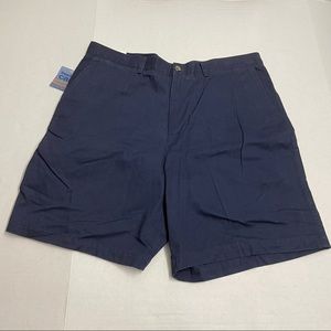 Navy blue shorts size 38 pants stain repellent men